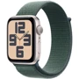 Apple Watch SE 2 2024 40mm GPS Starlight Aluminum Case with Lake Green Sport Loop (MXEH3QH/A) UA: Экран OLED LTPO (яркость до 1000 нит) с технологиями Retina / 324x394 пикселей / защитное стекло Ion-X повышенной прочности