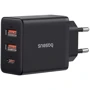 Зарядное устройство Baseus Wall Charger 2xUSB+USB-C Cube Fast Charger 30W Cluster Black (P10111402113-00): Особенности Power Delivery (PD), USB-C, Быстрая зарядка, Для Apple Watch