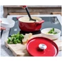 Кастрюля KitchenAid 5.2 л красный (CC006060-001): Объем, л 5.2