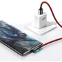 Кабель Baseus USB Cable to USB-C Legend Elbow 66W 1m Red (CACS000409) фото 6