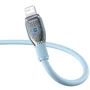 Кабель Baseus USB Cable to Lightning Pudding Series Fast Charging 2.4A 1.2m Blue (P10355700311-00) фото 4