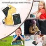 Детский LCD планшет для рисования Beiens Единорог 10” Multicolor белый (К1009white)