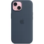 Чехол для iPhone Apple iPhone 15 Silicone Case with MagSafe - Storm Blue (MT0N3ZM/A): Тип аксессуара чехол