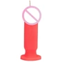 Свеча LOVE FLAME - Dildo S Red Fluor, CPS04-RED