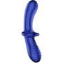 Стеклянный дилдо Satisfyer Double Crystal (light blue)