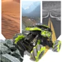Трюковая Машинка Вездеход на р/у с пультом Fever Buggy 4WD 4x4, зеленая (SL-198A-PG)