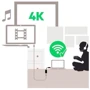 Адаптер Belkin Adapter USB-C to HDMI 4K Black (F2CU038btBLK) фото 3