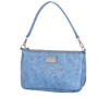 Женская сумка через плечо Laskara синяя (LK-20293-denim-blue): Материал Искусственная кожа