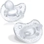 Пустушка Chicco PhysioForma Crystal 2-6 місяців 2 штуки (73088.31): Вік старше 2 месяцев