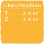 Подгузники Libero New Born 1 2-5 кг 24 шт (7322541197562) фото 11