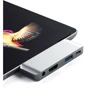 Адаптер Satechi Adapter Pro USB-C to USB-C+USB3.0+HDMI+Mini-jack 3.5 Silver (ST-TCMPHS): Колір сріблястий