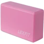 Інший аксесуар Блок для йоги USA Style LEXFIT 3х6х9 розов, LKEM-3042-3