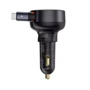 Зарядное устройство Baseus Car Charger USB Enjoyment Pro with Cable 60W Black (C00057800111-00): Сила тока 2.4А и более