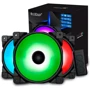 Кулер PCCooler Halo 3-in-1 RGB Kit 3-Pack