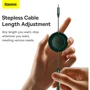 Кабель Baseus Cable USB-C to Micro USB/Lightning/Type-C Bright Mirror 2 Series 100W 1.1m Green (CAMJ010206) фото 3