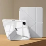 Аксессуар для iPad BeCover Ultra Slim Origami with Pencil mount Gray for iPad Pro 11 M4 2024 (711690): Особенности режим автопробуждения/сна, отделение для стилуса, Надежная защита от царапин и загрязнений, трансформируется в подставку, Стильный дизайн
