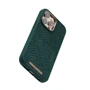 Чехол для iPhone Njord Salmon Leather MagSafe Case Green (NA44SL02) for iPhone 14 Pro Max: Материалы кожа