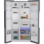 Холодильник Side-by-Side Beko GN1603140XBN: Объем холодильной камеры, л 368