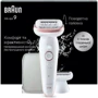 Епілятор Braun SES 9-030: Колір белый / розовый