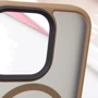 Чехол для iPhone Mobile Case TPU+PC Metal Buttons with MagSafe Gold for iPhone 16 Pro: Тип аксессуара чехол