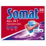 Таблетки Somat All in one для мытья посуды в посудомоечной машине 24 шт