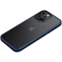 Чехол для iPhone Mobile Case TPU+PC Metal Buttons Blue for iPhone 12 Pro Max