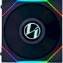 Кулер Lian Li Uni Fan TL LCD 120 Black 3-Pack (G99.12TLLCD3B.00): Тип подшипника гидродинамический