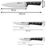 Набор кухонных ножей Tefal Ice Force 3 предмета (K2323S74) фото 9