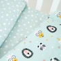 Комплект постельного белья Twins Zoo мятный (3022-TZ-14)