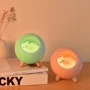 Ночник Спящий кот в домике с сенсорной кнопкой UFT SCH01 Green: Тип питания От сети, Аккумулятор