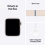 Apple Watch SE 2 2023 40mm GPS Starlight Aluminum Case with Starlight Sport Loop (MR9W3) UA фото 8