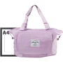 Жіноча дорожня сумка Valiria Fashion фіолетова (5DETAA2636-violet): Стиль Повседневный (Casual)