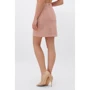Юбка FashionUp YUB-1078B-XL 48 персиковая карандаш до середины бедра: Материал Искусственная замша