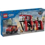 Конструктор LEGO City Пожарное депо с пожарной машиной (60414)