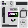 Чехол для iPhone ArmorStandart Unit MagSafe Case Black for iPhone 15 Plus (ARM69355): Цвет черный