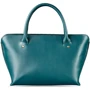 Жіноча сумка тоут Midi BlankNote зелена (BN-BAG-24-malachite): Тип ручки Зі знімним ременем, З двома ручками, Плечовий ремінь, Довга ручка