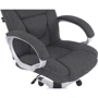GT Racer X-2852 Classic Fabric Dark Gray: Оснащення Подлокотники, Подголовник, С колесиками, С крестовиной
