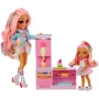 Игровой набор с куклой Rainbow High серии Littles – Кондитерская Кенди (522058) фото 4