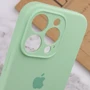 Чехол для iPhone Mobile Case Silicone Case Full Camera Protective Pistachio for iPhone 15 Pro Max фото 5
