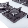 Варочная поверхность газовая Perfelli HGG 61283 WH фото 6