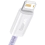 Кабель Baseus USB Cable to Lightning Dynamic 2 Series Fast Charging 2m Purple (CALD040105): Тип USB Cable - Lightning