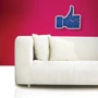 Настінний годинник NeXtime Thumbs Up! сині 23х20 см (3072BL-SD-30) фото 2
