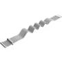 Ремінець BeCover Milanese Style Silver Universal 22mm фото 6