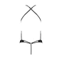 Боди из эко-кожи Passion Tamaris Body black XXL/XXXL: с ремешками и перфорацией