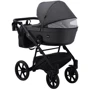 Коляска 2 в 1 Bair Kiwi Soft BKS-219 графит - графит (кожа): Материал колес резина