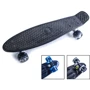 Penny Board Black Светящиеся колеса