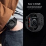 Аксессуар для Watch TPU Strap with Case Black (FLS181119) for Apple Watch 44/45/49mm Ultra фото 12