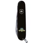 Мультитул Victorinox Huntsman Ukraine 91мм/15 функцій/чорний /Герб України зі стрічкою (1.3713.3_T1010u): Кількість функцій 15