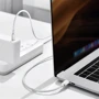 Кабель WIWU Cable USB-C to USB-C Classic 100W 1.2m White (WI-C008) фото 4