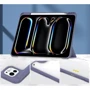 Аксессуар для iPad BeCover Soft Edge TPU with Pencil mount Purple for iPad Pro 11 M4 2024 (711716): Материал искусственная кожа